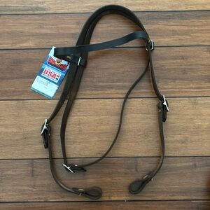 BigHorn Smooth Headstall NWT